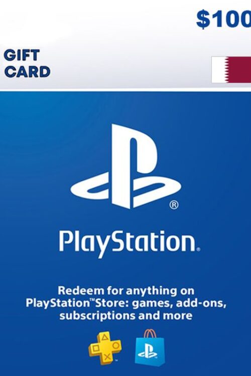 Playstation Store Gift Card – 100 USD (Qatar)