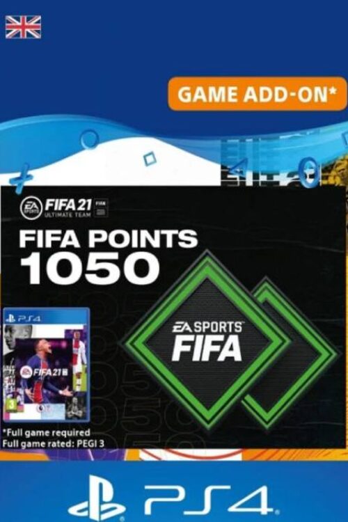 FIFA 21 Ultimate Team 1050 Points Pack PS4/PS5 (UK)