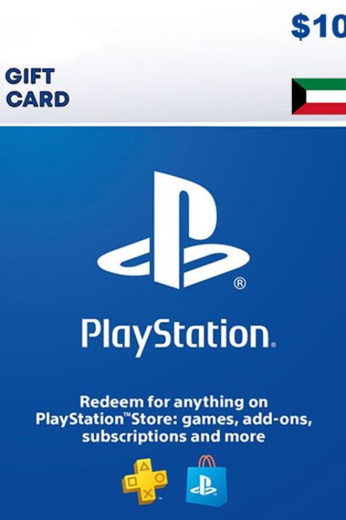 Playstation Store Gift Card – 10 USD (Kuwait)