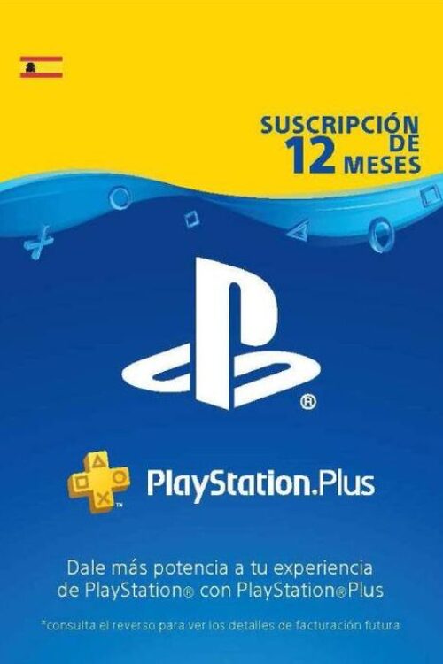 PlayStation Plus (PS+) – 12 Month Subscription (Spain)