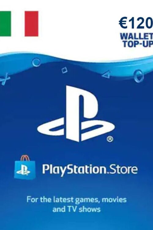 PlayStation Network (PSN) Card – 120 EUR (Italy)