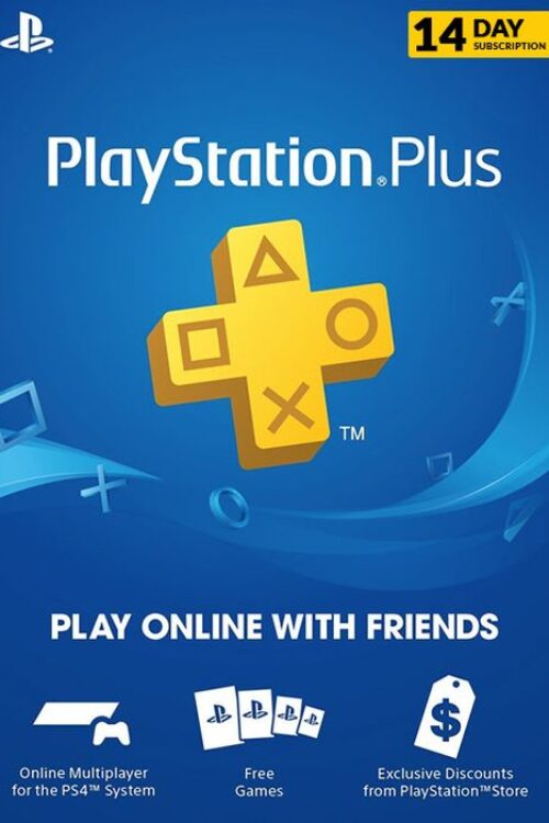 PlayStation Plus (PS) – 14 Day Trial Subscription (EU)