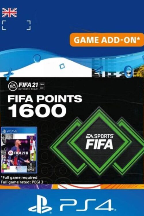 FIFA 21 Ultimate Team 1600 Points Pack PS4/PS5 (UK)