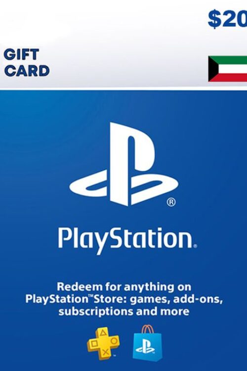 Playstation Store Gift Card – 20 USD (Kuwait)