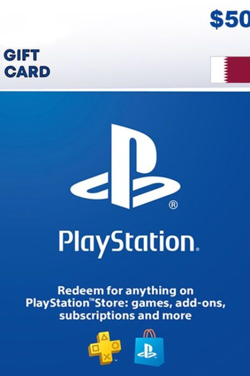 Playstation Store Gift Card – 50 USD (Qatar)