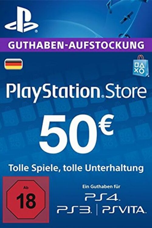 PlayStation Network (PSN) Card – 50 EUR (Germany)