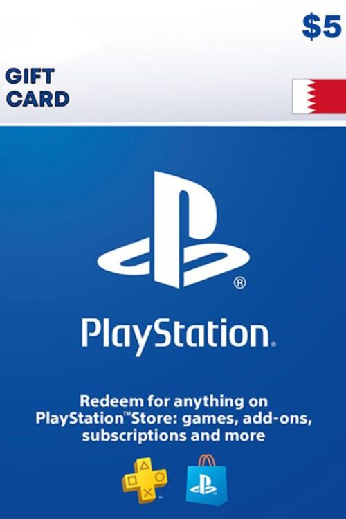 Playstation Store Gift Card – 5 USD (Bahrain)