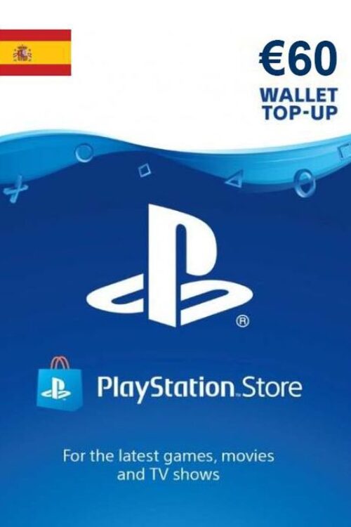 PlayStation Network (PSN) Card – 60 EUR (Spain)