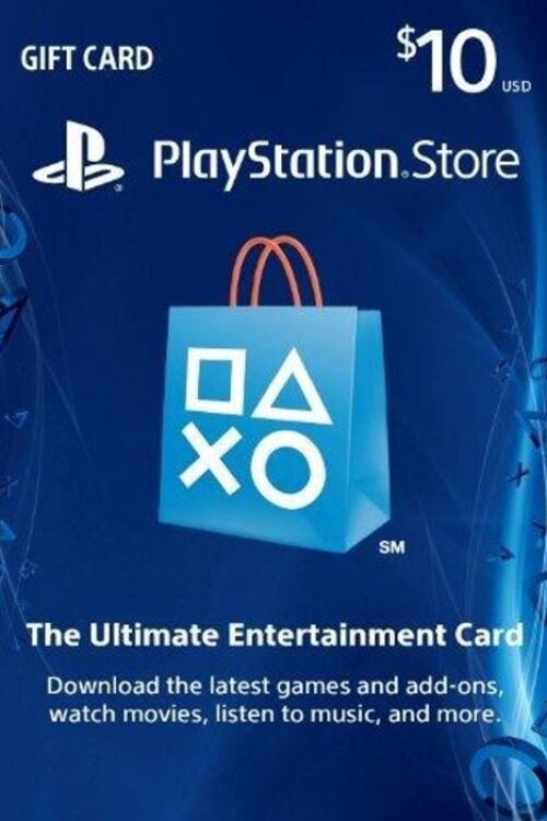 $10 PlayStation Store Gift Card – PS Vita/PS3/PS4 Code