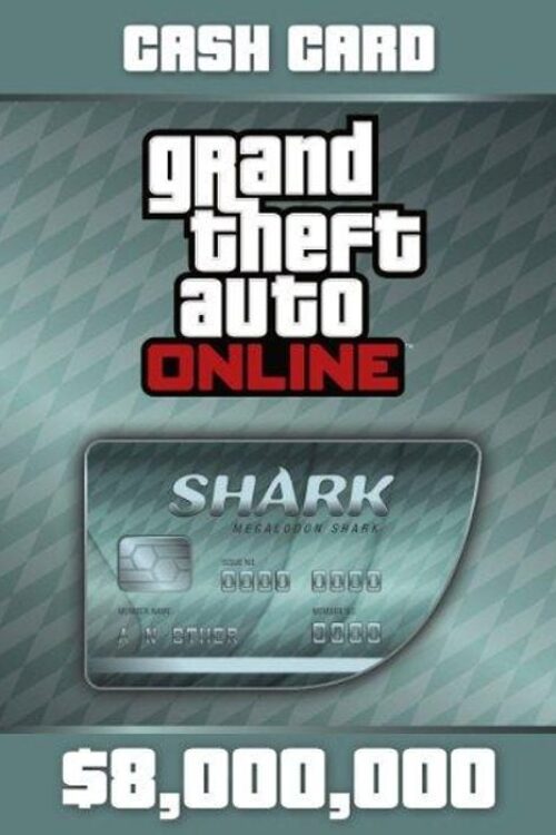 Grand Theft Auto Online (GTA V 5): Megalodon Shark Cash Card PC