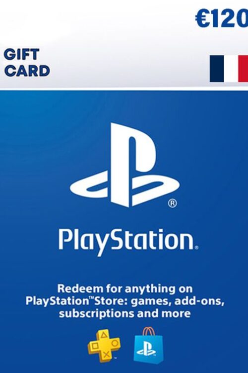 Playstation Store Gift Card – 120 EUR (FRANCE)