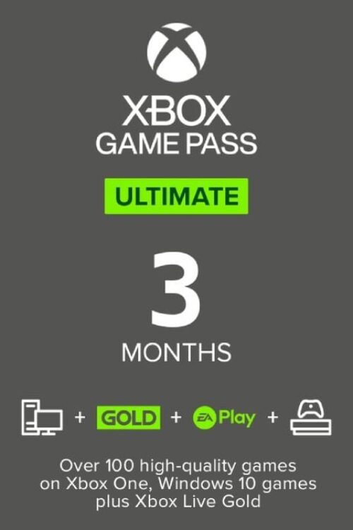 3 Month Xbox Game Pass Ultimate Xbox One / PC