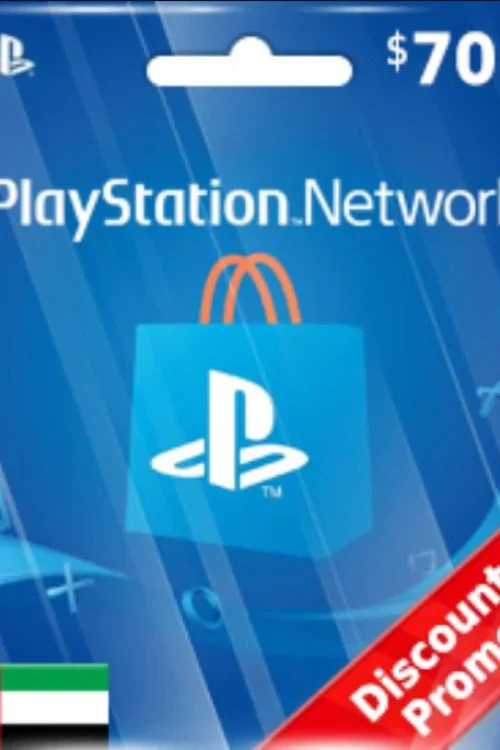 Buy Playstation Network Card PSN United Emirates Arab USD70 (AE) Discount Promo