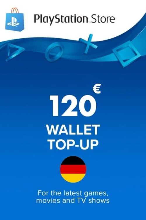 PlayStation Network (PSN) Card – 120 EUR (Germany)