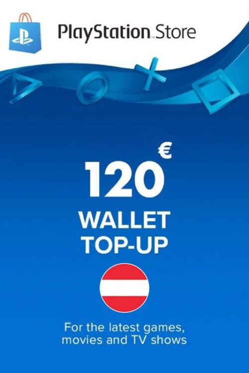 PlayStation Network (PSN) Card – 120 EUR (Austria)