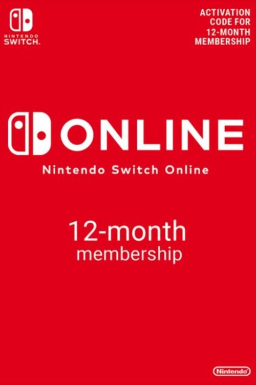 Nintendo Switch Online 12 Month (365 Day) Membership Switch (EU & UK)