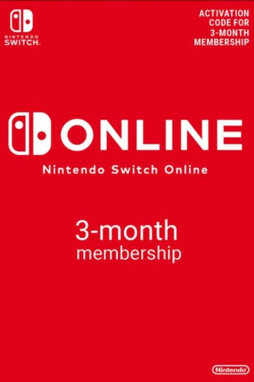 Nintendo Switch Online 3 Month (90 Day) Membership Switch (EU & UK)