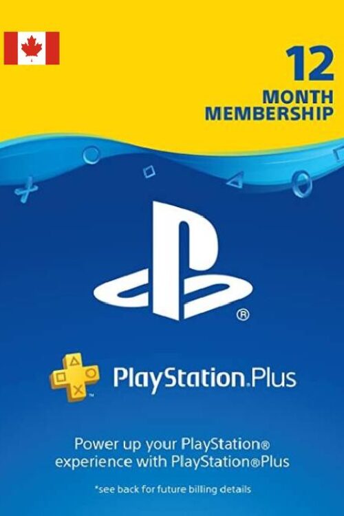 1-Year PlayStation Plus Membership (PS+) –  (Canada)