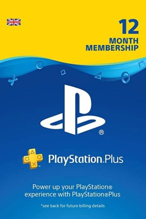 PlayStation Plus – 12 Month Subscription (UK)