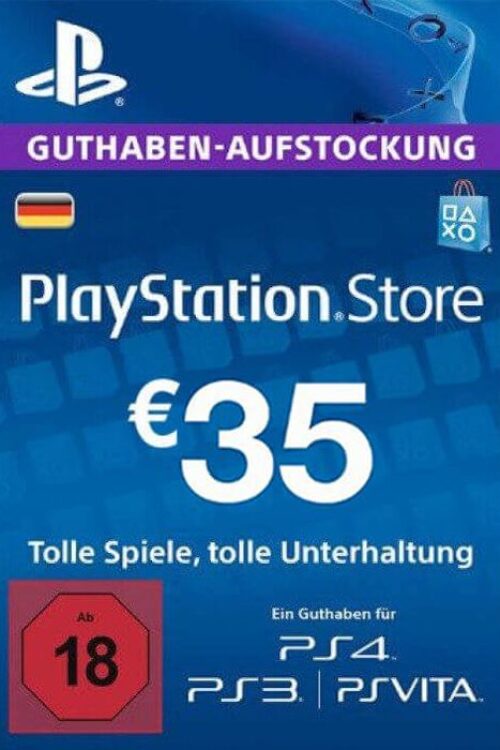 PlayStation Network (PSN) Card – 35 EUR (Germany)