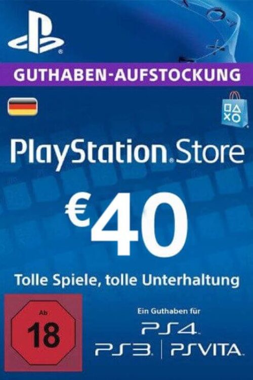 PlayStation Network (PSN) Card – 40 EUR (Germany)