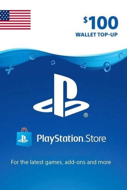 PlayStation Network (PSN) Card – 100 USD (USA)