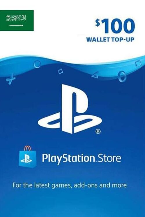 PlayStation Network (PSN) Card – 100 USD (KSA)