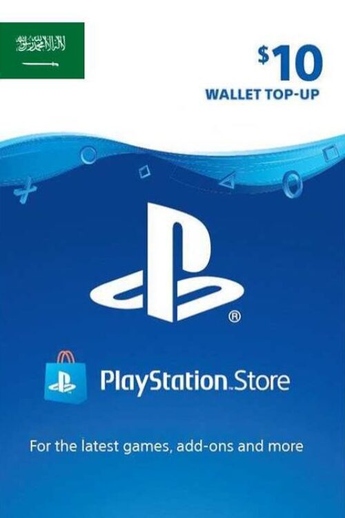 PlayStation Network (PSN) Card – 10 USD (KSA)