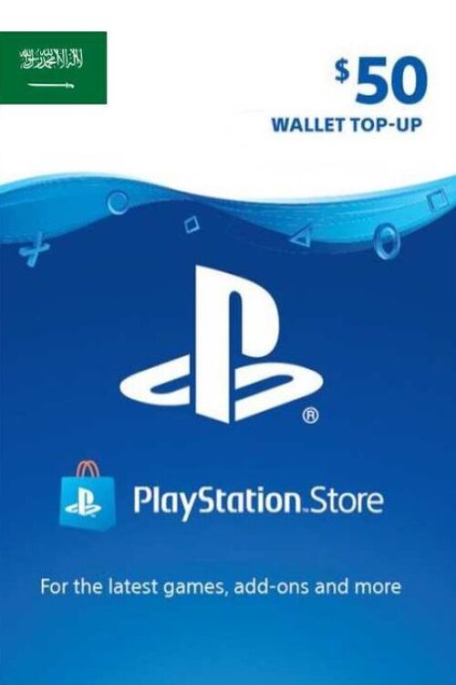 PlayStation Network (PSN) Card – 50 USD (KSA)