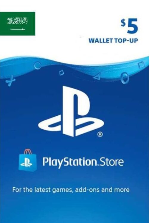 PlayStation Network (PSN) Card – 5 USD (KSA)