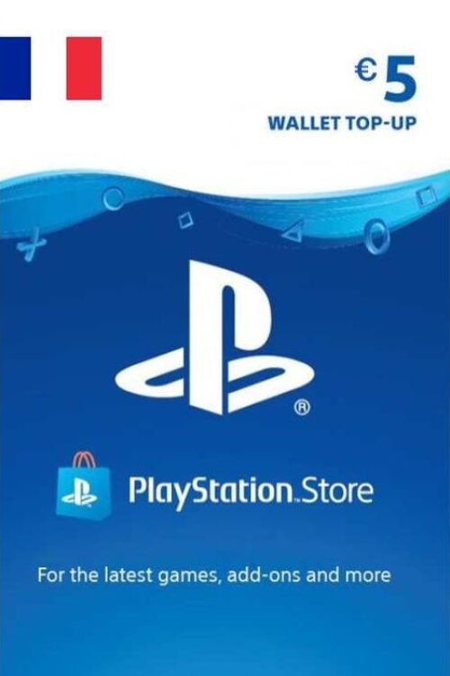 PlayStation Network (PSN) Card – 5 EUR (FRANCE)