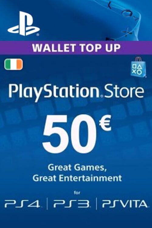 PlayStation Network (PSN) Card – 50 EUR (Ireland)