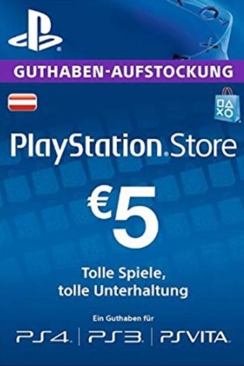 PlayStation Network (PSN) Card – 5 EUR (Germany)