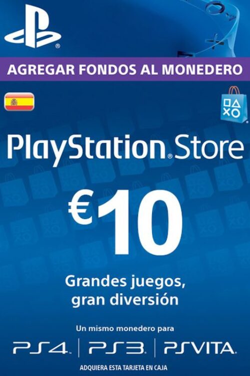 PlayStation Network (PSN) Card – 10 EUR (Spain)