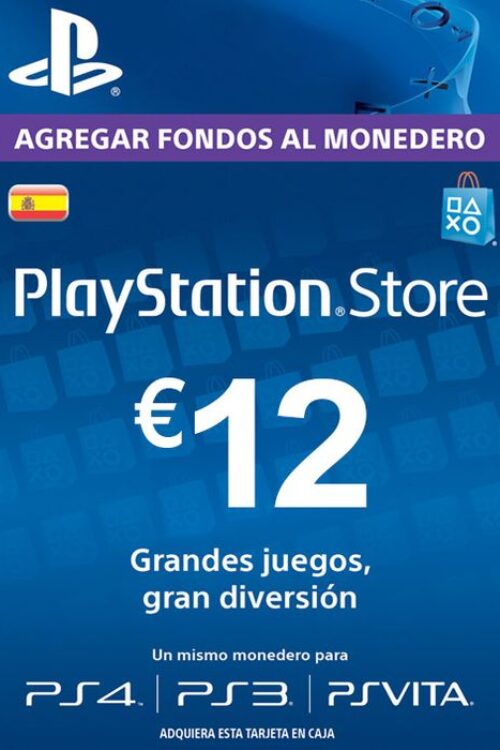 PlayStation Network (PSN) Card – 12 EUR (Spain)