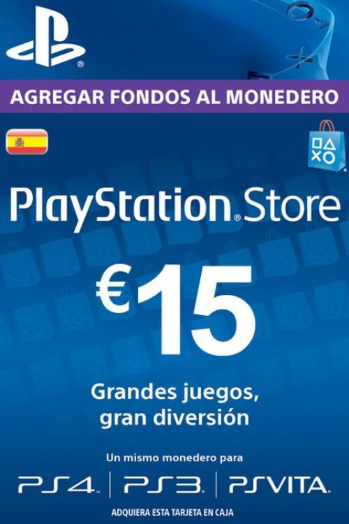 PlayStation Network (PSN) Card – 15 EUR (Spain)