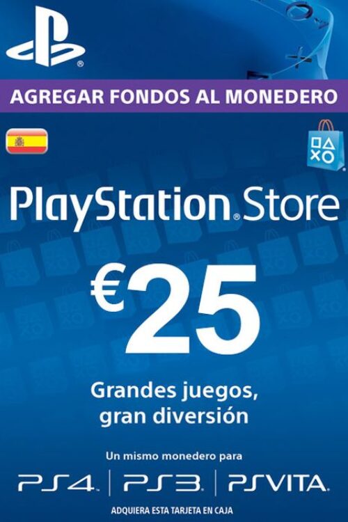 PlayStation Network (PSN) Card – 25 EUR (Spain)