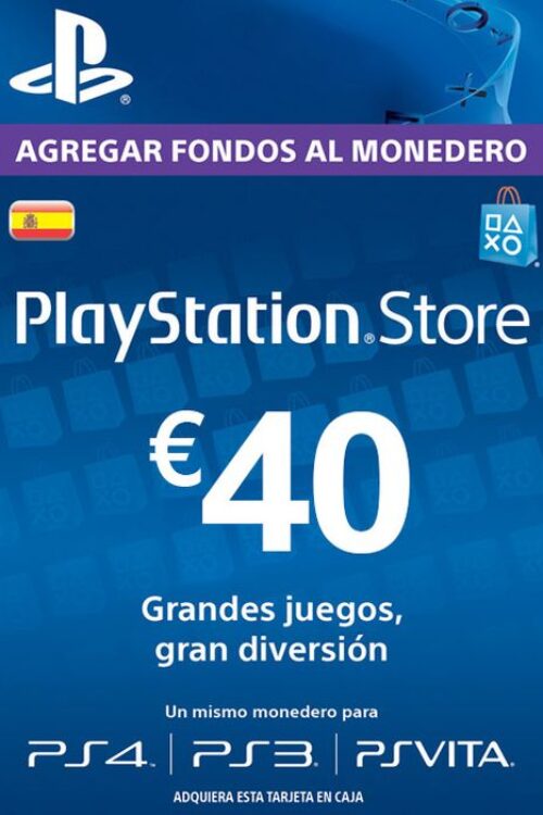 PlayStation Network (PSN) Card – 40 EUR (Spain)