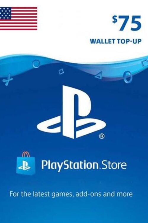 PlayStation Network (PSN) Card – 75 USD (USA)