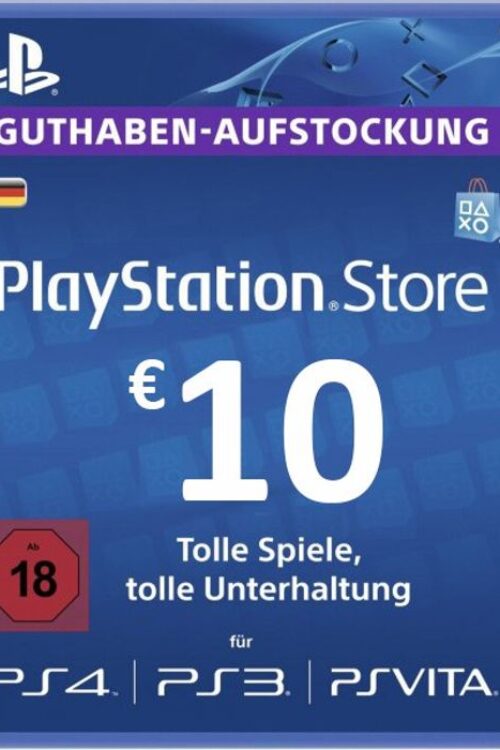 PlayStation Network (PSN) Card – 10 EUR (Germany)