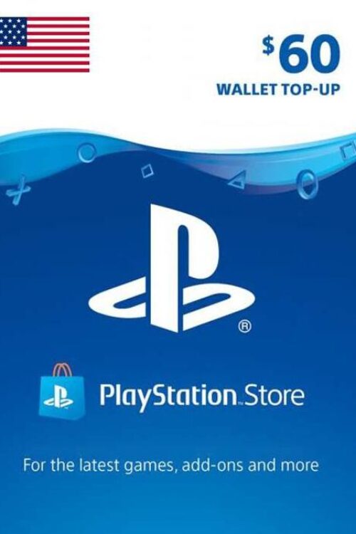 PlayStation Network (PSN) Card – 60 USD (USA)