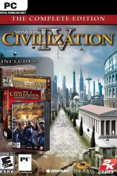 Sid Meier’s Civilization IV 4: The Complete Edition PC