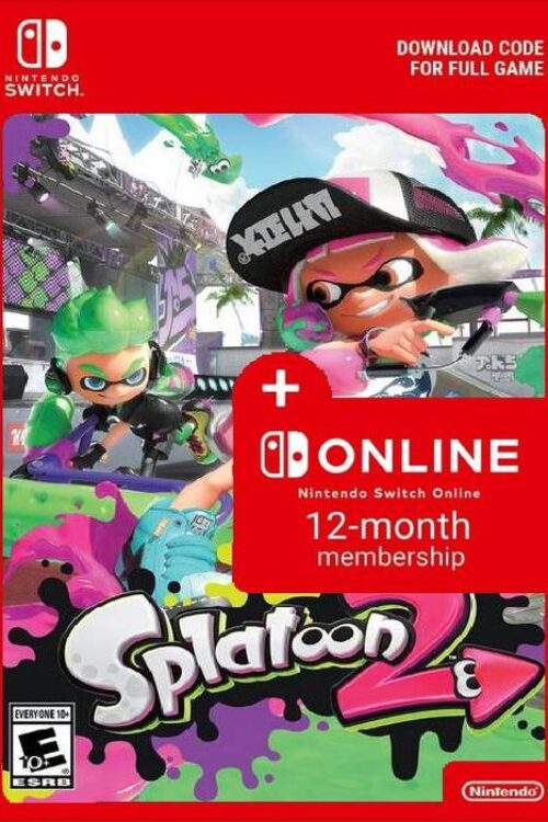 Splatoon 2 + 12 Month Membership Switch (EU & UK)