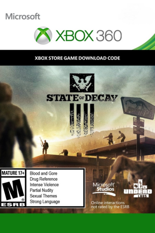 State of Decay Xbox 360