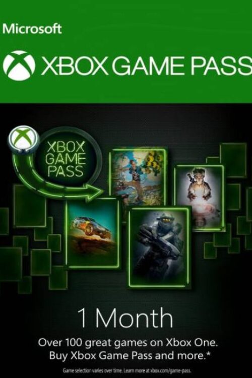 1 Month Xbox Game Pass Xbox One