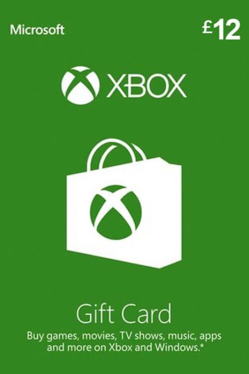 Xbox Gift Card – 12 GBP