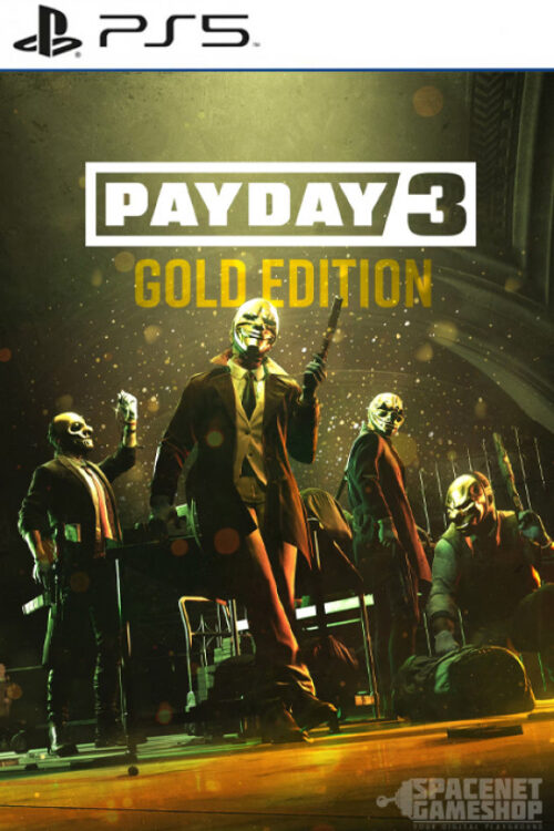 PAYDAY 3: Gold Edition (Pre-Order) – PS5 Account | Global Region | ⚡ PSN Primary Access Account to play on your Own Account ⚡ | NOT A KEY |